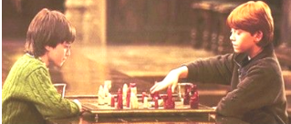 hp1- "that's Wizard's chess!" | When your best friend, Ron and harry, Harry  potter games